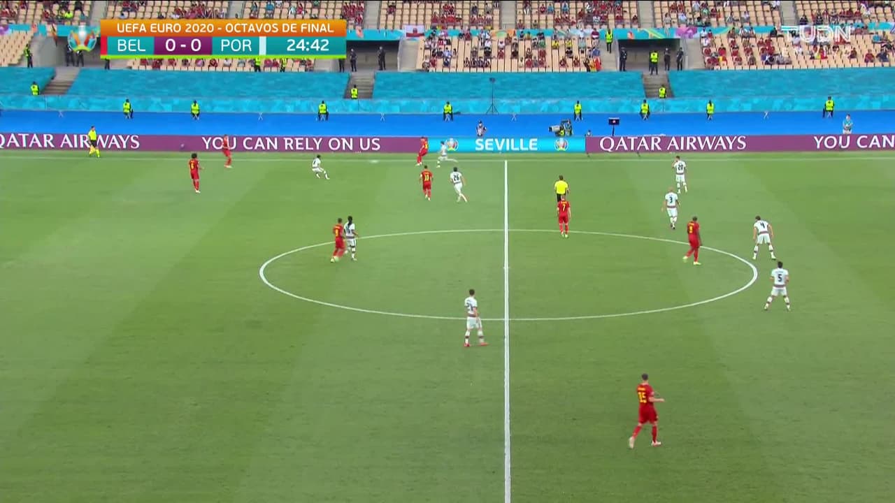 ¡TIRO ATAJADO! disparo por Cristiano Ronaldo.