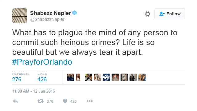 El deporte también lamenta ataque en Orlando