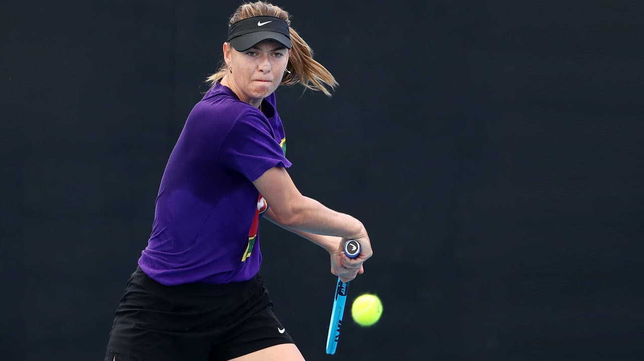 María Sharapova se suma a la ayuda por incendios en Australia