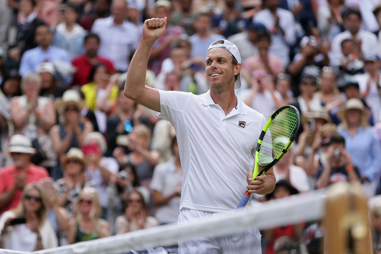 Sam Querrey ganó con parciales 6-3, 4-6, 7-6, 1-6 y 1-6 para dar el gran salto a la semifinales.