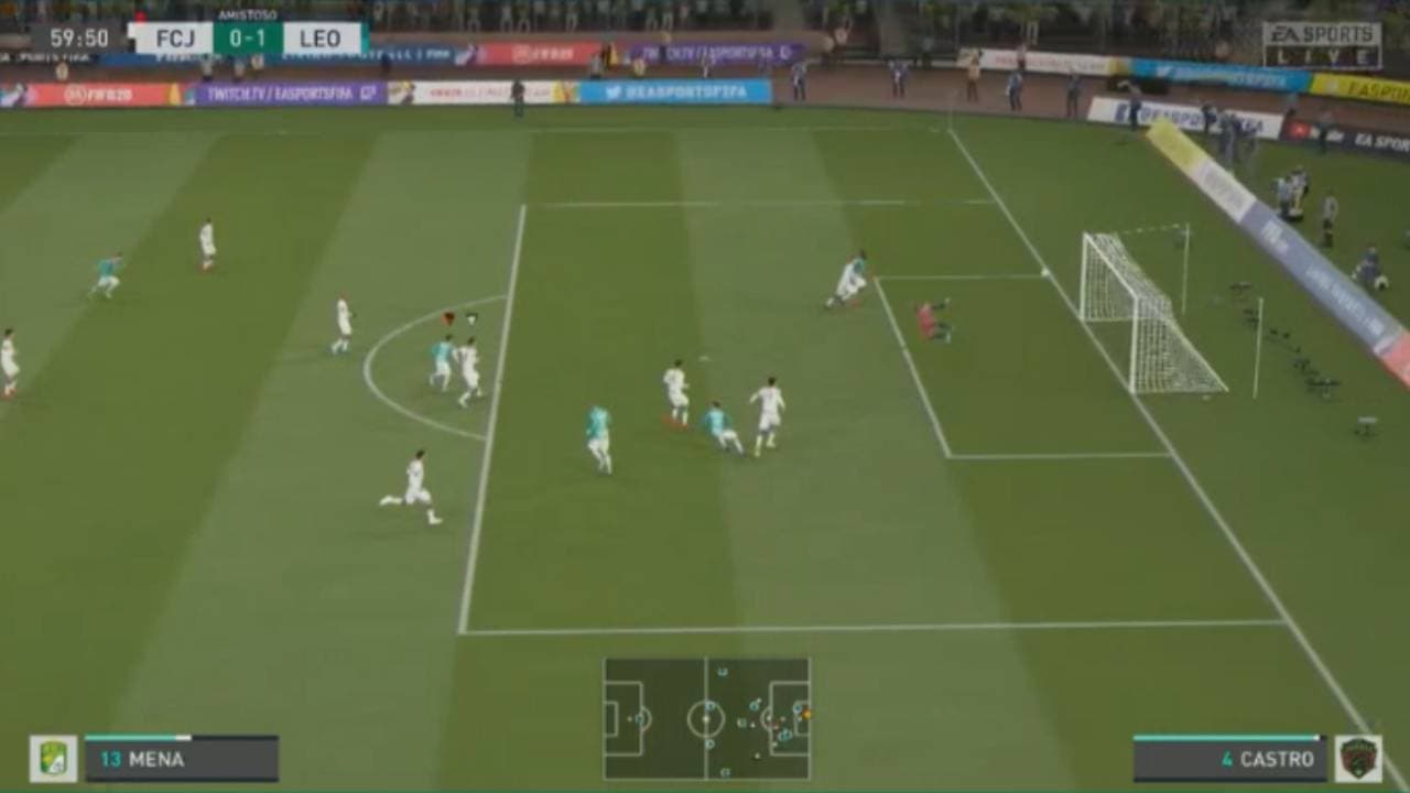 Juárez 0-4 León | eLiga MX | Marco Canales cayó 0-4 ante Nicolás Sosa, quien colecciona goleadas en el futbol virtual.