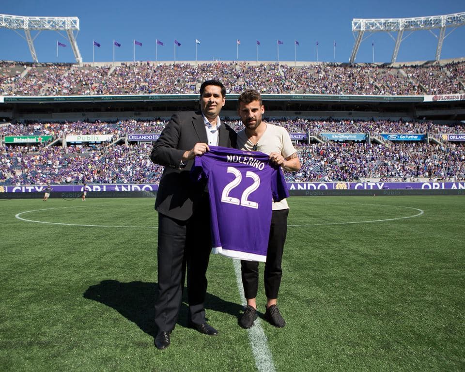 Nocerino listo para jugar contra Chicago Fire en el Viernes de Fútbol