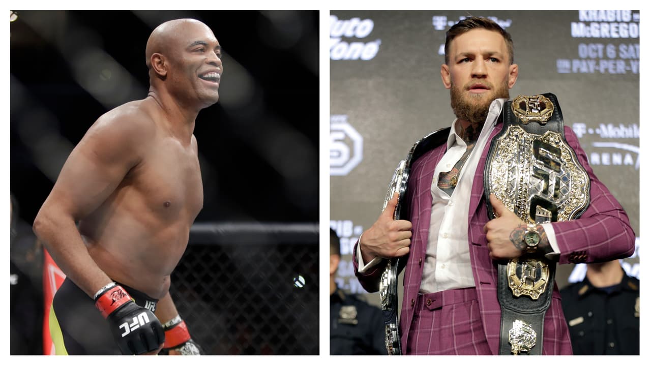 Conor McGregor acepta pelear con Anderson Silva