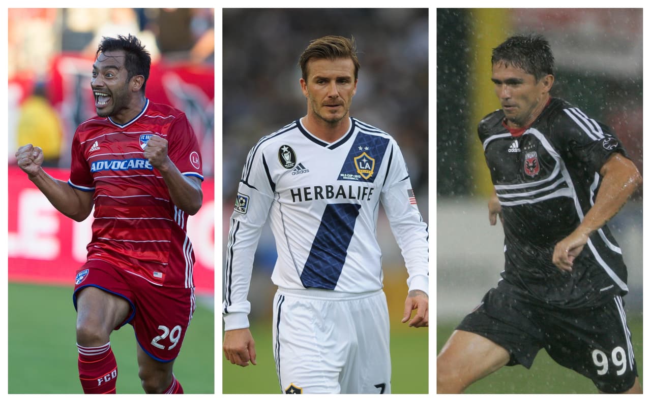 Carlos 'el Pescadito' Ruiz, David Beckham y Jaime Moreno, candidatos a ser entronizados por el Salón de la Fama del fútbol de Estados Unidos.