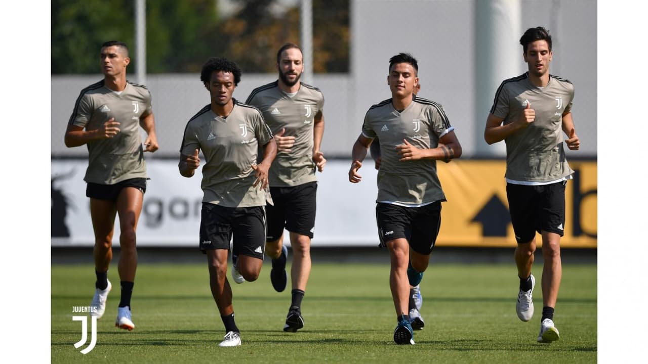 Fue un entrenamiento tranquilo para no desgastar a los jugadores que llegaron de sus vacaciones.