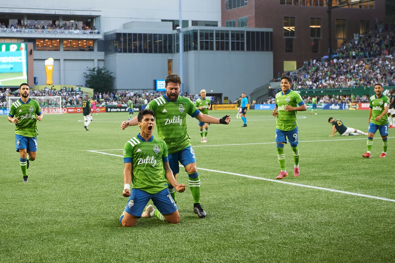 El equipo esmeralda viajó a Portland y goleó por 6-2 a los Timbers.
<br>