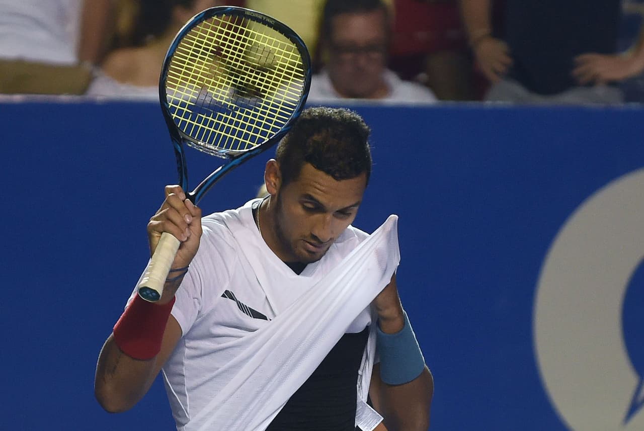 "(La clave) definitivamente fue mi potente servicio, tuve un gran día (...) la diferencia fue la rotura (en el último punto). Fue muy cerrado el partido", declaró Kyrgios a la prensa.