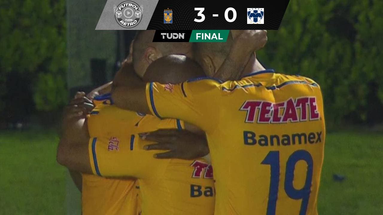 Futbol Retro | El día que Tigres aplastó a Rayados