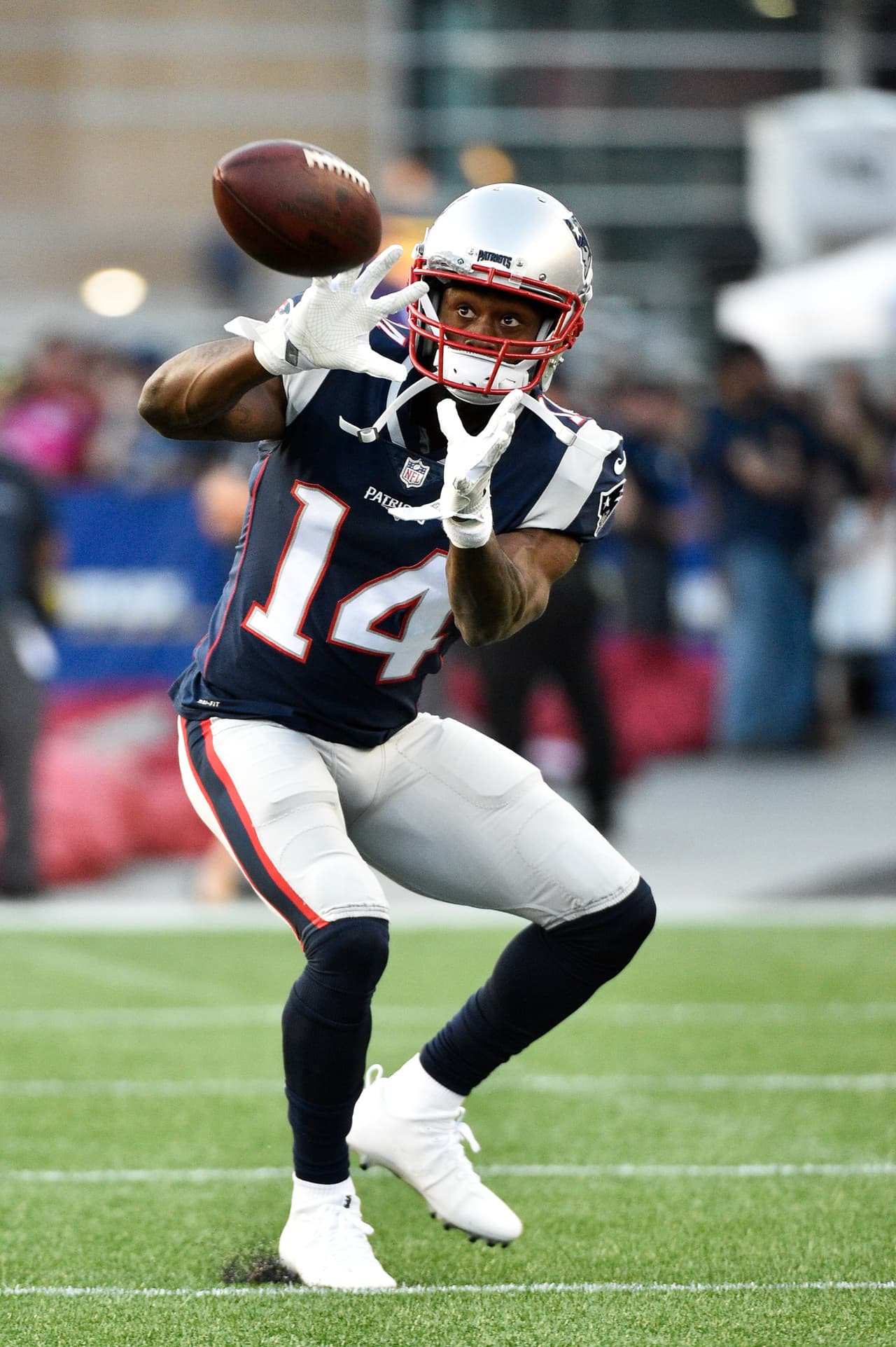 <b>10. BRANDIN COOKS | New England Patriots</b>
<br>Es el flamante nuevo receptor de Tom Brady. Promedió 1150 yardas y 9 touchdowns junto a Drew Brees en New Orleans y ahora en Foxborough será el beneficiado con la lesión de Edelman. Le espera un año formidable.