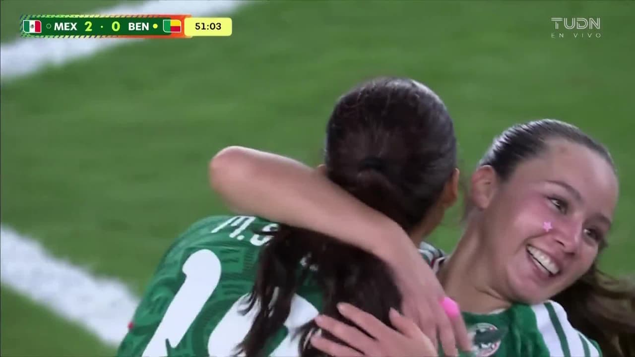¡DOS A CERO! Montse Saldívar marca su primer gol en el Mundial Sub-20