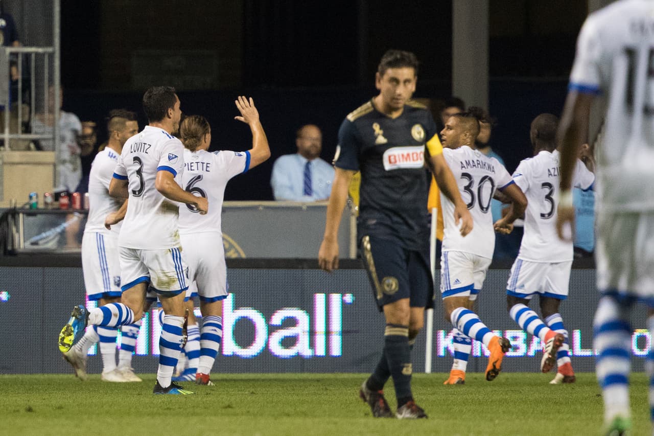 Alejandro Silva y Montreal Impact se pasean en casa del Philadelphia Union