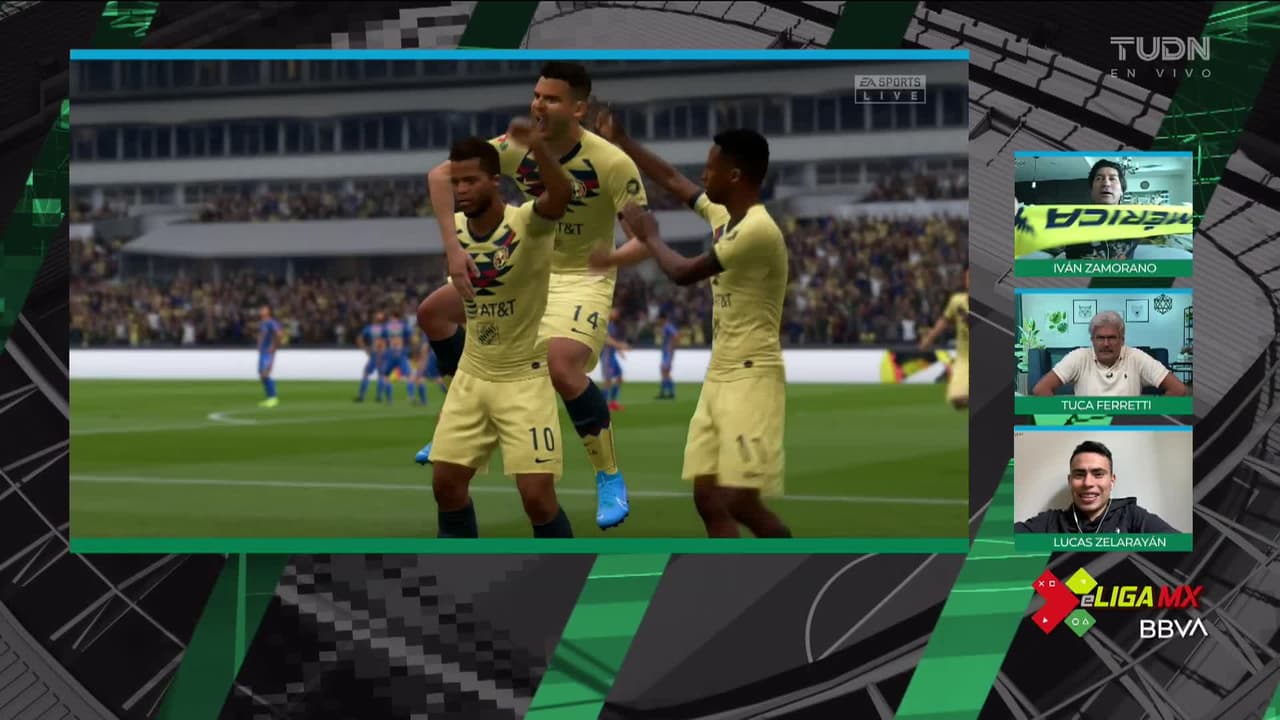 ¡Y sí, Gio la firmó con él mismo! Le empata rápido al ‘Patón’ Guzmán