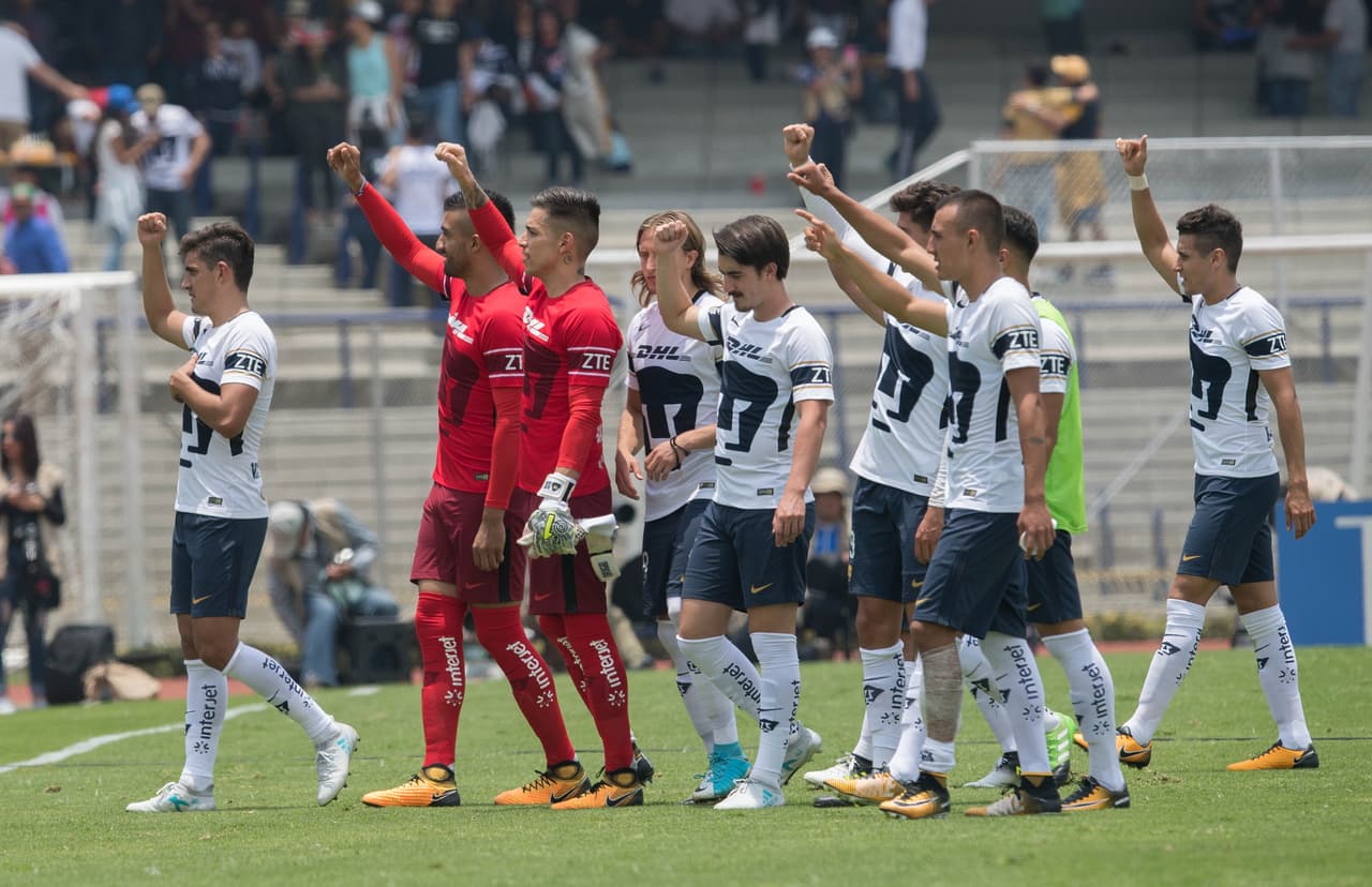 Los Pumas le dieron el triunfo a su afición por 1-0 ante el siempre difícil Pachuca.