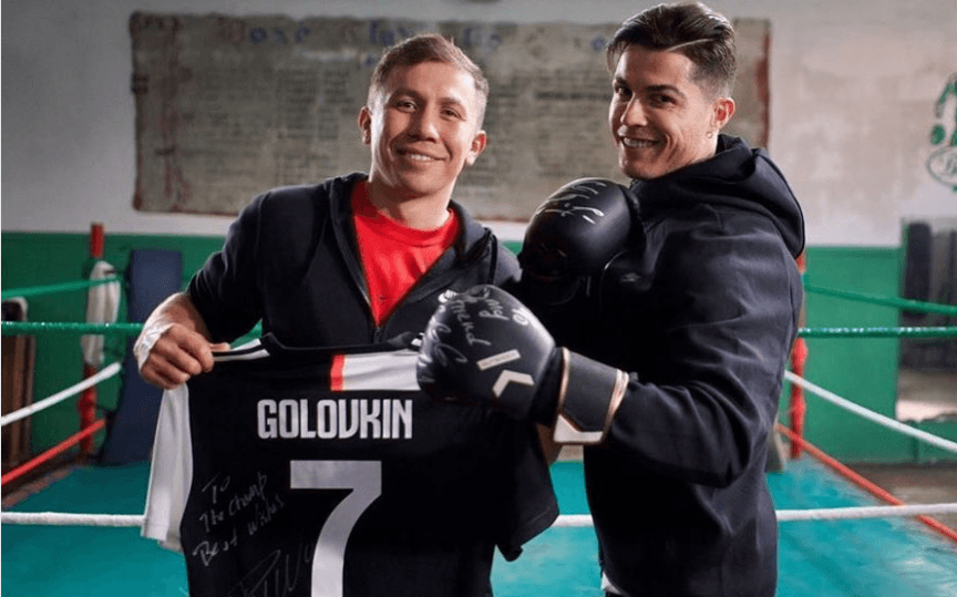Gennady Golovkin y Cristiano Ronaldo