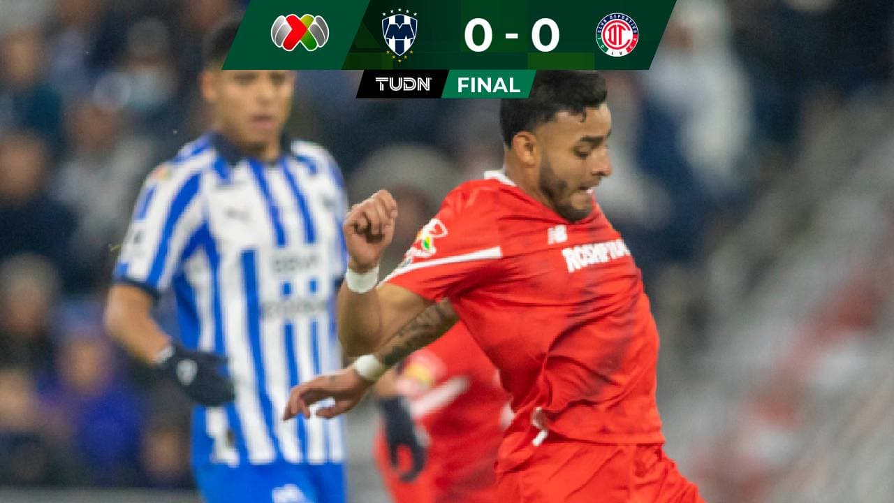 ¡Monterrey manda al Diablo el liderato! Toluca iguala, Cruz Azul puntero