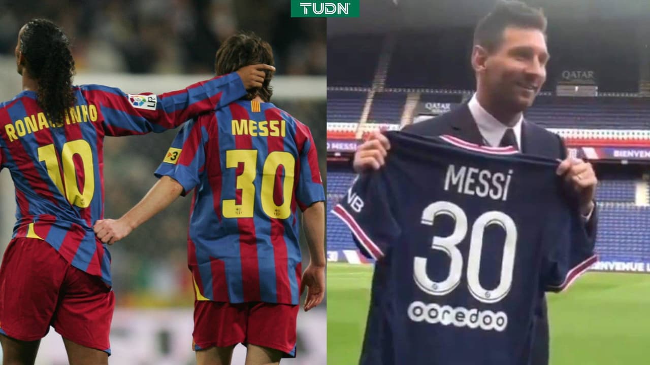 Messi usará la 30 en el PSG como cuando debutó con el Barça