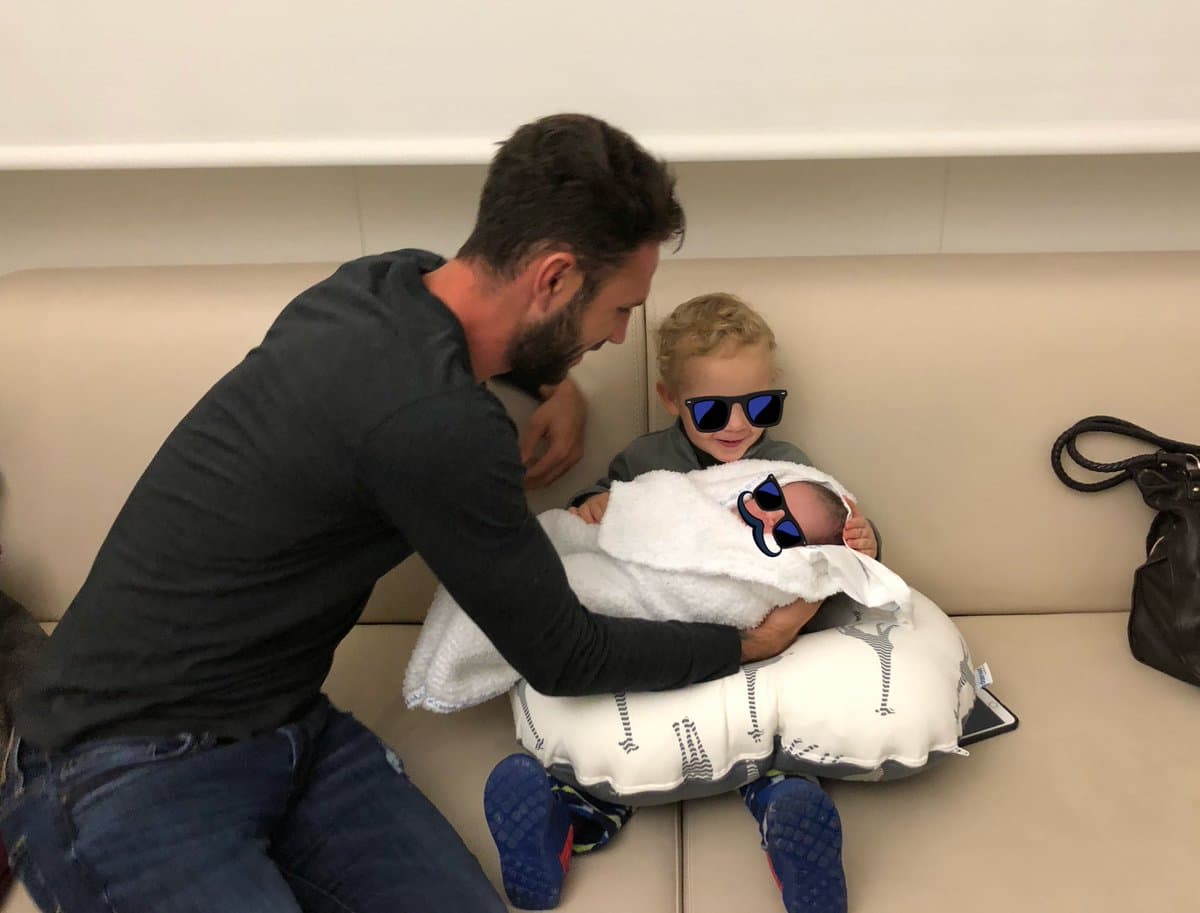 El segundo hijo de Miguel Layún nació el 15 de diciembre del 2017.