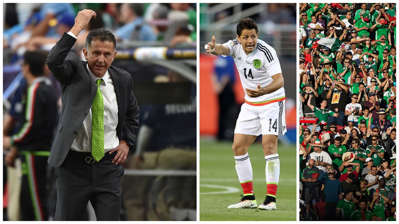 Juan Carlos Osorio, Javier 'Chicharito' Hernández y la afición mexicana.