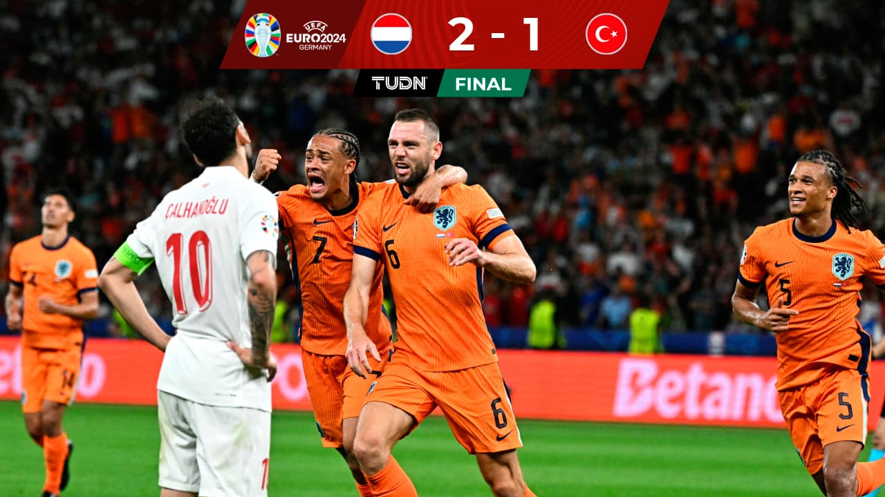 ¡Sin sorpresa! Países Bajos remonta a Turquía para calificar a Semifinales