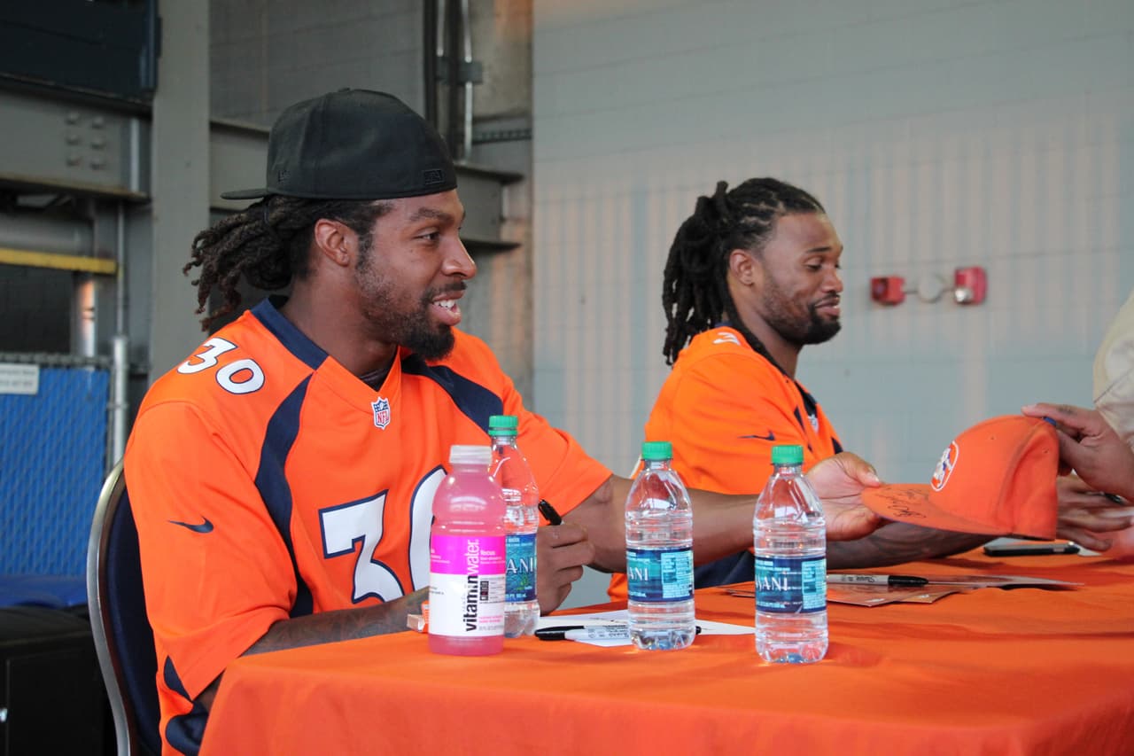 Y también con leyenda del pasado (Foto: Denver Broncos).