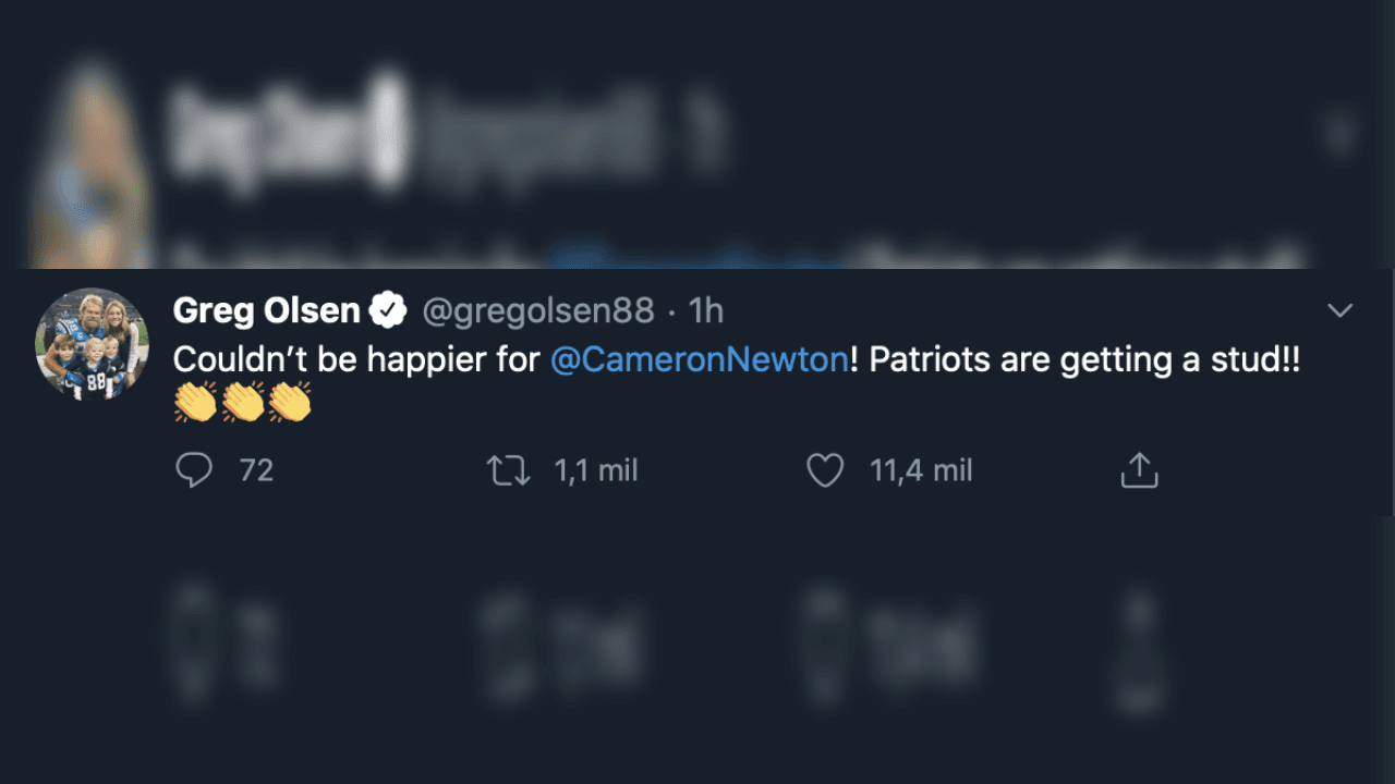 El acuerdo entre Cam y New England generó mucha expectativa en el mundo en la NFL.