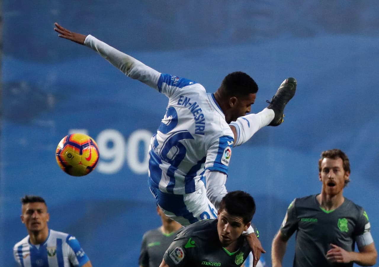 Real Sociedad se impuso 3-0 a Leganés con Héctor Moreno y Diego Reyes de suplentes, respectivamente, en la Jornada 24 de la Liga de España. Con doblete de Mikel Oyarzabal (minutos 50 y 59) y tanto de Willian José ganó el equipo vasco, que quedó de séptimo con 34 puntos.