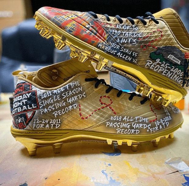 Estos son algunos de los diseños que jugadores de la NFL han modelado.