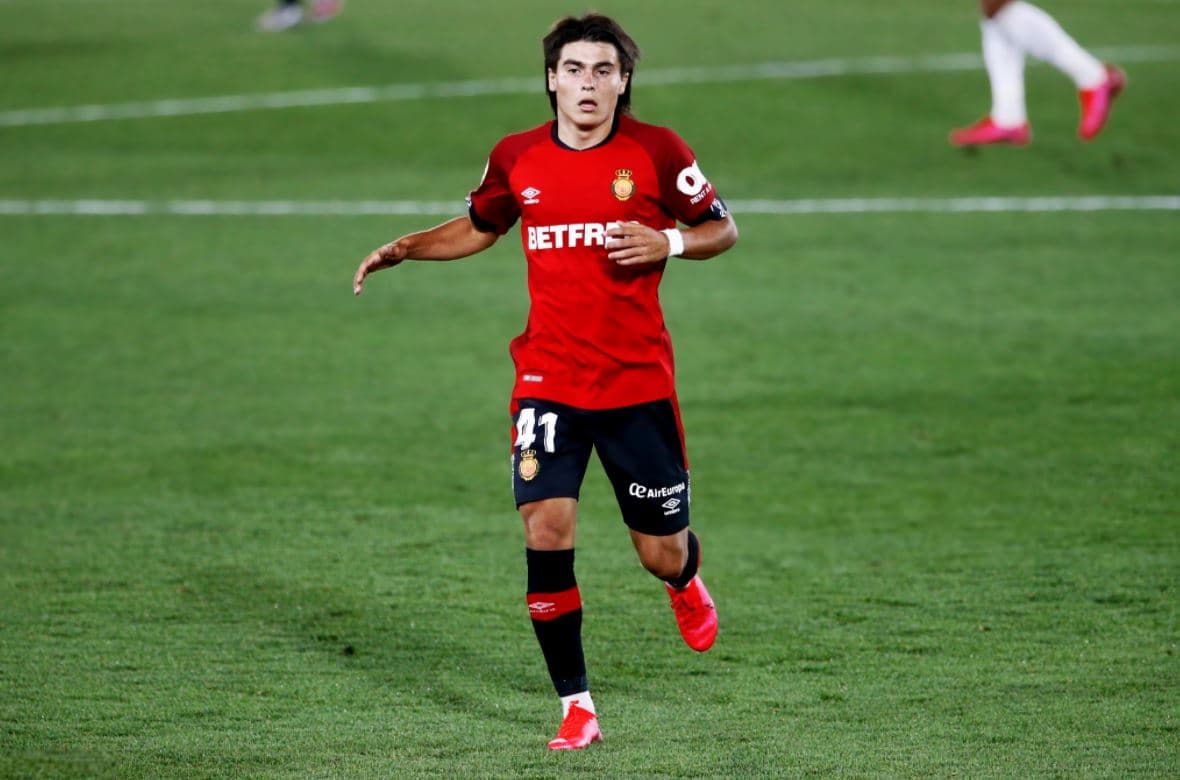 Luka Romero anota con Mallorca y vuelve a hacer historia en España