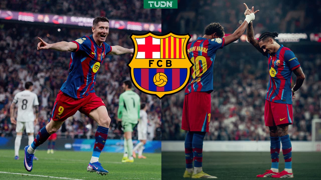 Barcelona es bicampeón de la Supercopa de España a costa del Real Madrid