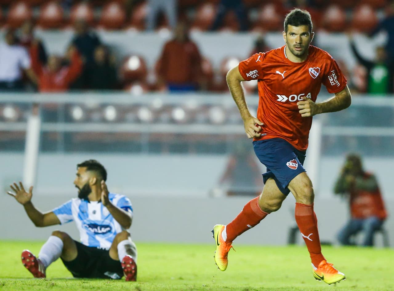 Hoy, Gigliotti es el goleador del Independiente de Avellaneda y Gastón Silva será su compañero.