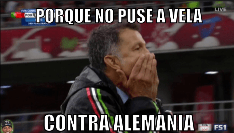 Nos quedamos de nueva cuenta en la orilla y el Internet hizo lo que mejor sabe hacer: Burlarse de la situación.