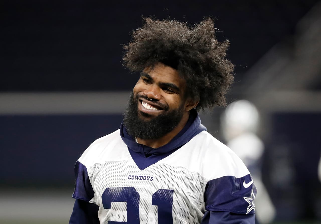 Ezekiel Elliott, Dallas Cowboys, $90 millones de dólares.