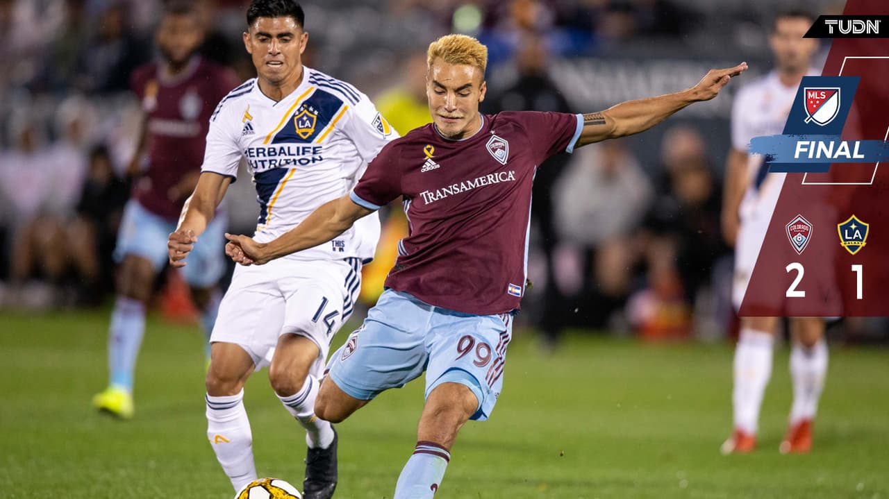 Nicolás Mezquida y Colorado Rapids dejan a LA Galaxy en grave condición de cara a los playoffs