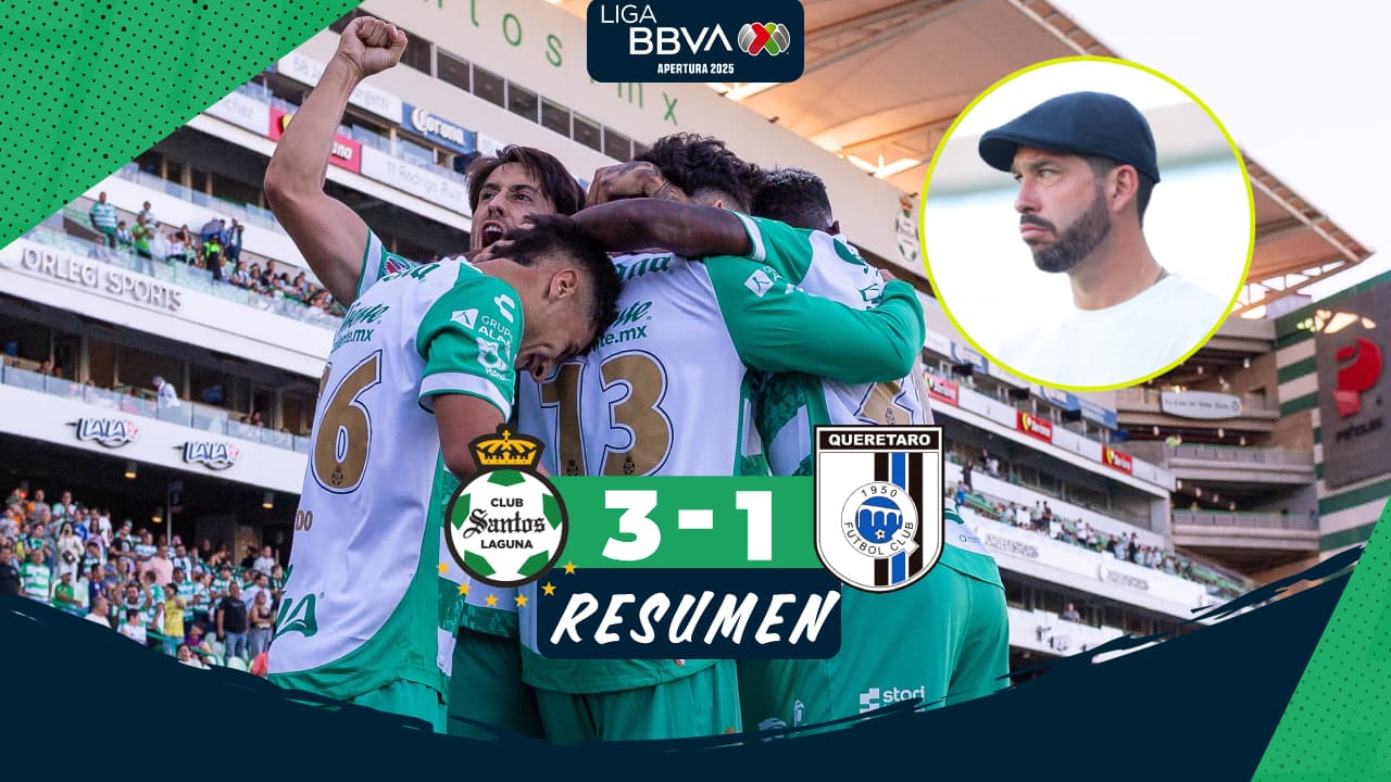 Santos vence a Querétaro y se mete a la pelea por un lugar en Play In