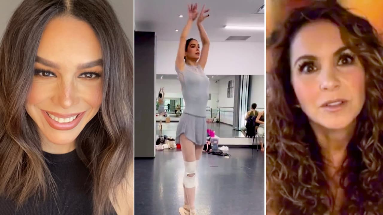 Biby Gaytán presume pasos de ballet a sus 57 años y Lucero queda impactada: “Pensé que eras tu hija” 
