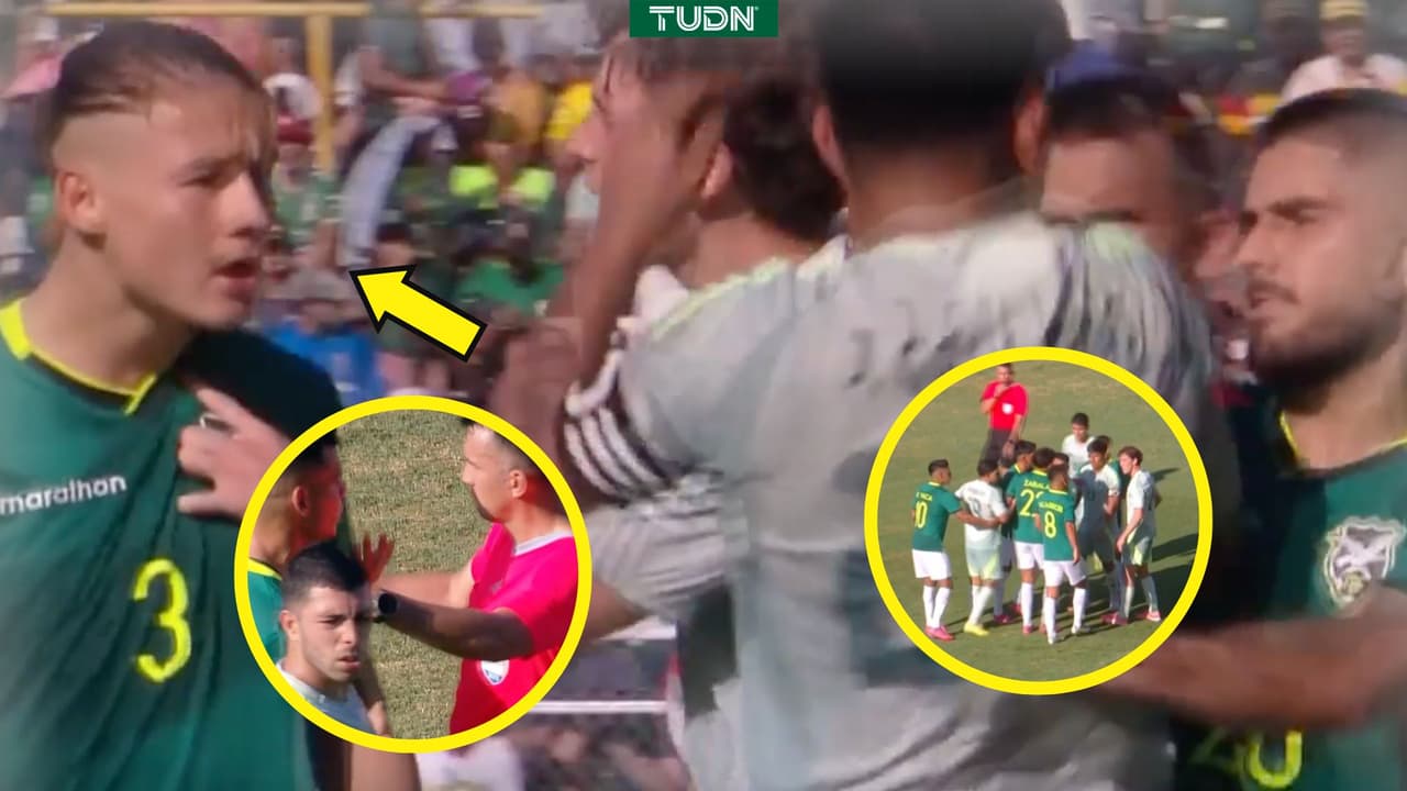 México vs. Bolivia: ¿Amistoso? Se desata la bronca en el estadio Tahuichi