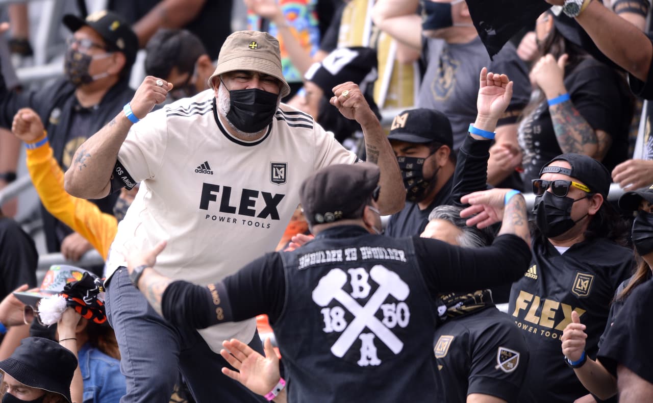 Los fanáticos de LAFC lo pasaron en grande.
