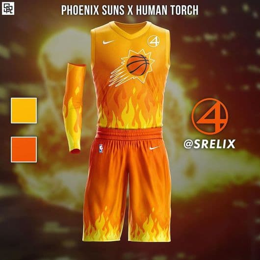 Phoenix Suns = Human Torch