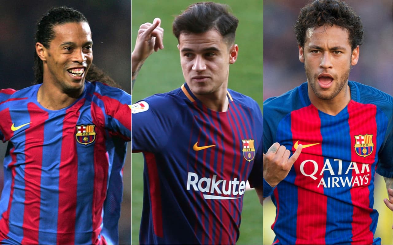 Los brasileños han tenido y le han dado un brillo especial al Barcelona, una historia que Philippe Coutinho espera prolongar en su llegada al equipo español.