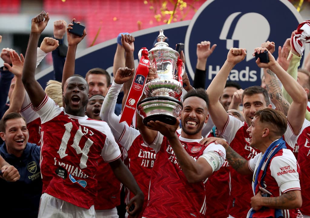 Las postales del Arsenal, campeón de la FA Cup | Así festejaron el título que les dio pase a la Europa League.