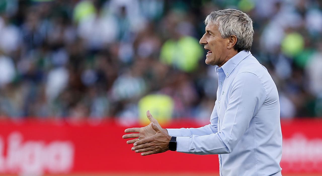Los de Quique Setién ahora prepararán el duro duelo ante el Real Madrid, en el Santiago Bernabéu, este miércoles.