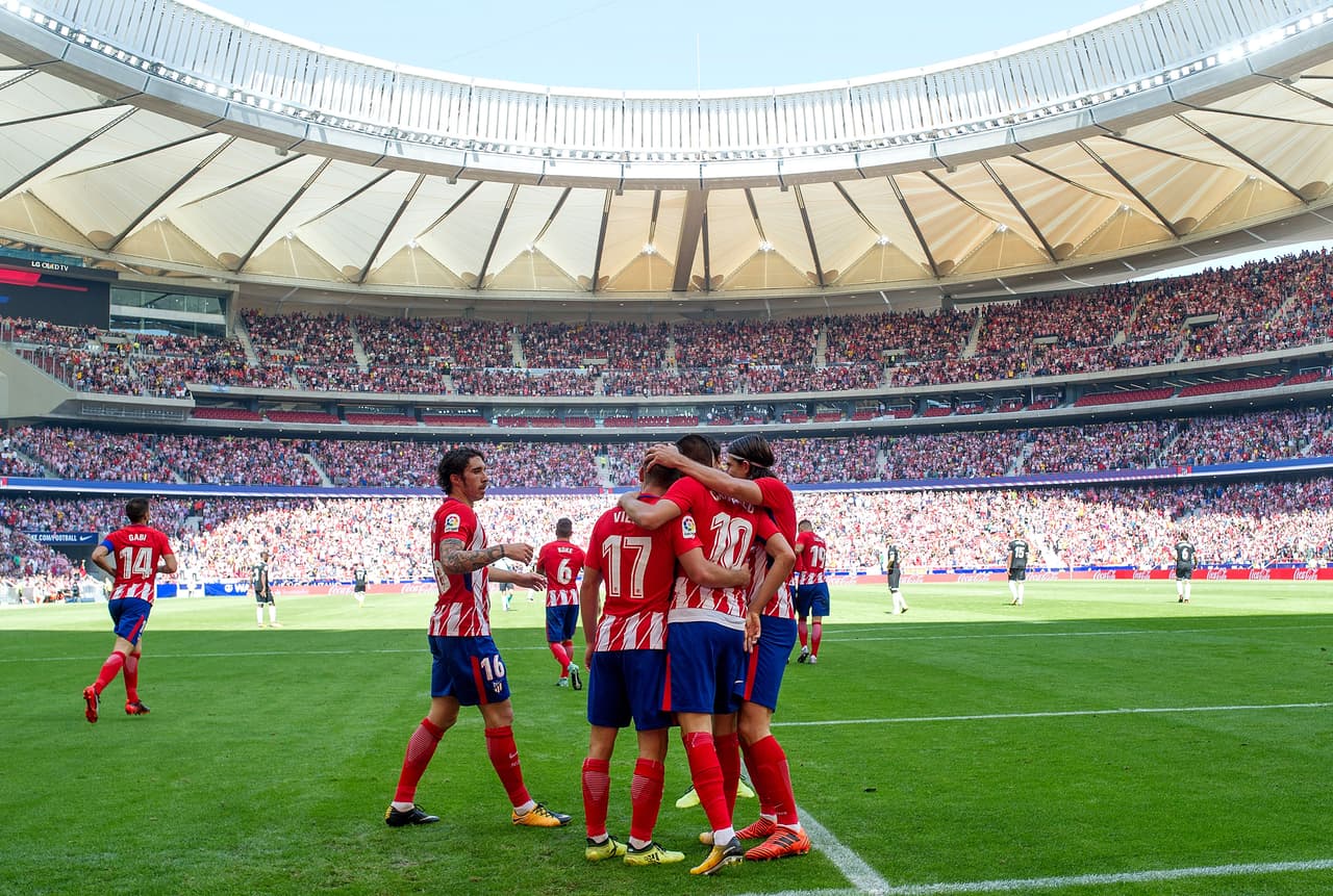 Es la segunda victoria del Atlético de Madrid en su nuevo e imponente estadio, el Wanda Metropolitano.