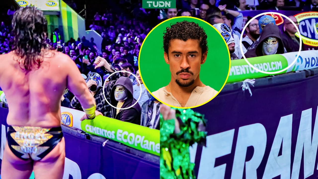 ¡Bad Bunny en el CMLL! Así fue captado Benito en la Arena México