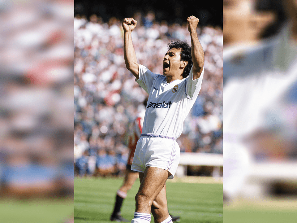 ‘Hugol’ tuvo un récord de 38 goles en una temporada, números que sólo han roto Cristiano Ronaldo y Leonel Messi.