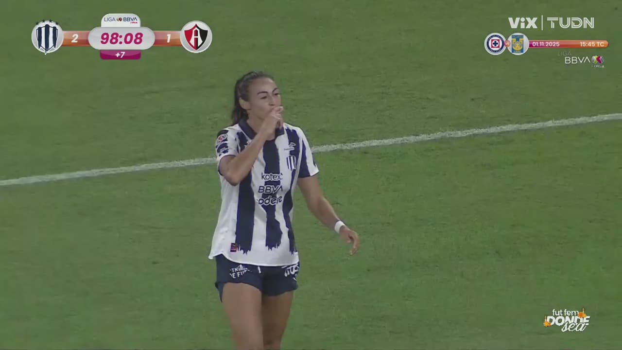 ¡Doblete de Burkenroad! Rayadas lo va a ganar