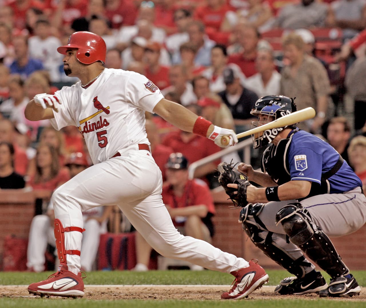 No sólo igualó a Babe Ruth y Reggie Jackson, también a Édgar Rentería.