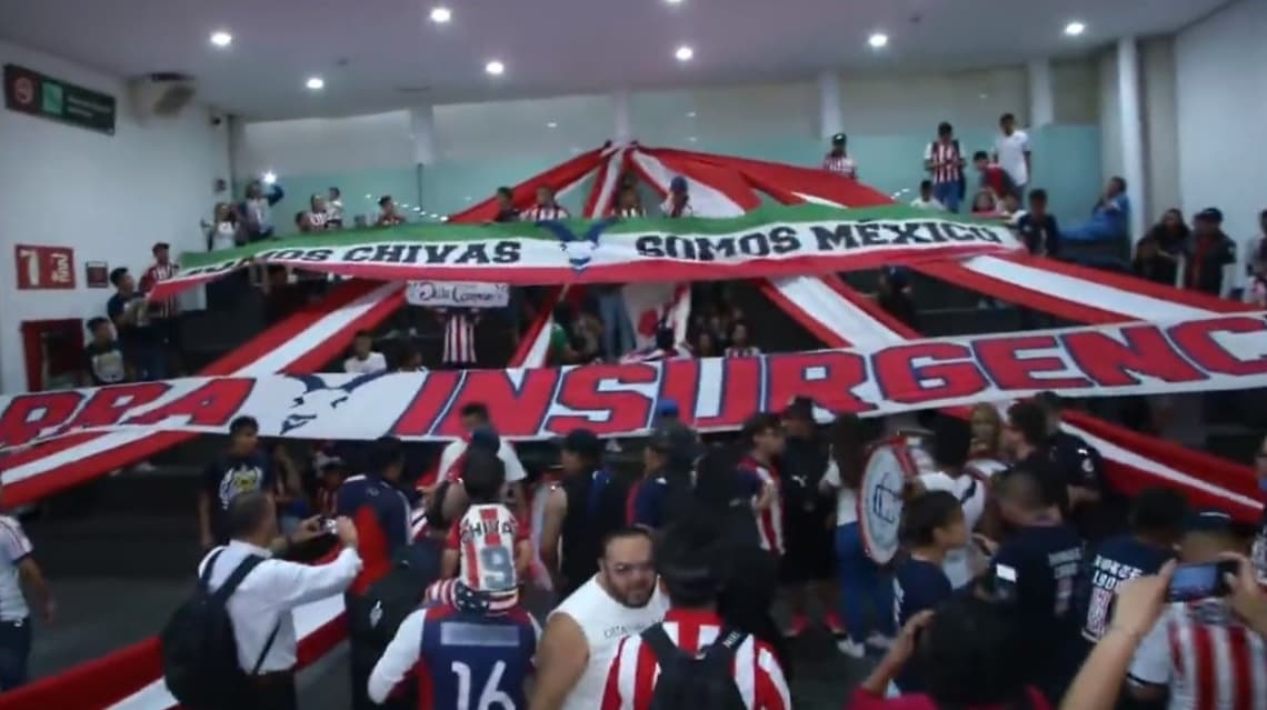 Previo al encuentro de la jornada 8 contra Cruz Azul, los aficionados alientan al rebaño.