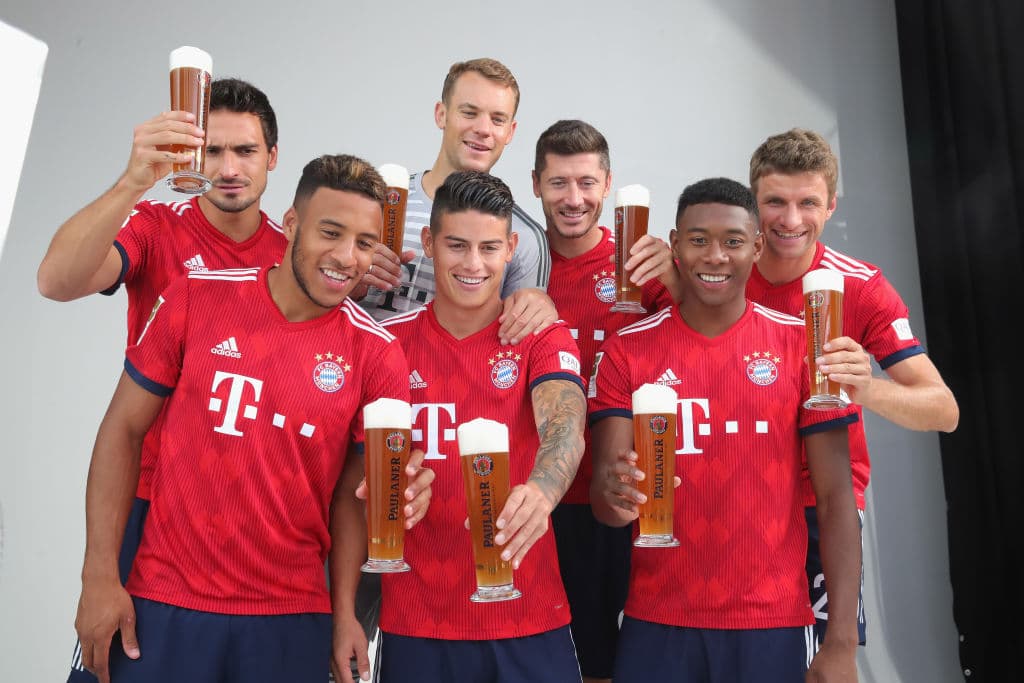 La sed de gloria de Bayern Munich está a la espera de títulos esta temporada, no solo a nivel local sino continental, algo que quedó reflejado en esa sesión fotográfica.
