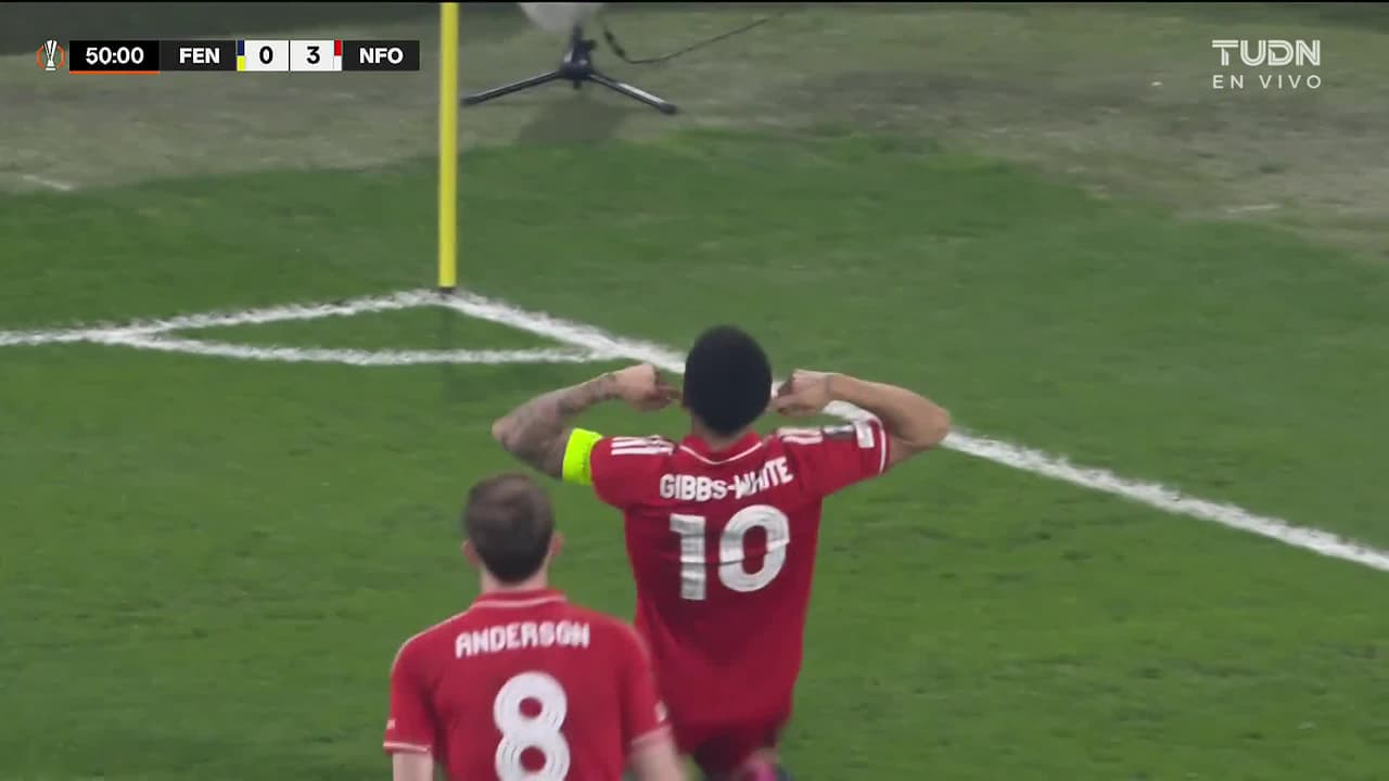 Gibbs-White anota el tercero y Nottingham Forest golea al Fenerbahçe