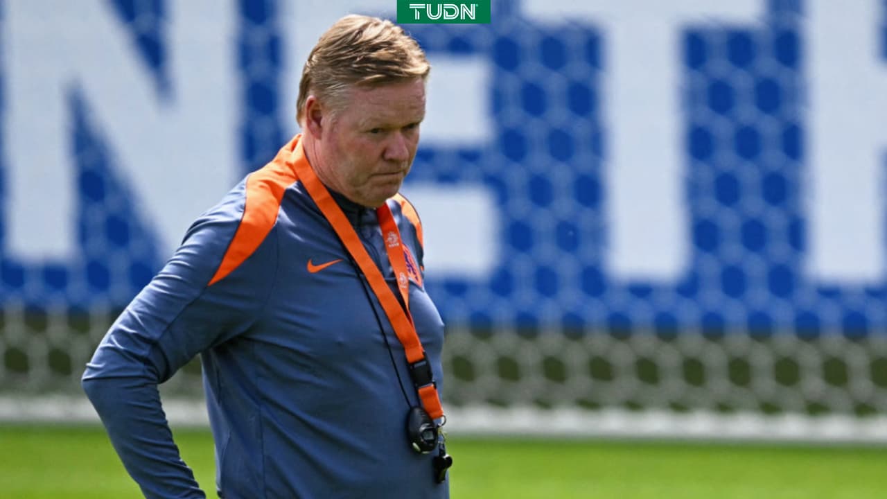 Ronald Koeman y su preocupación por su esposa antes del debut de Países Bajos